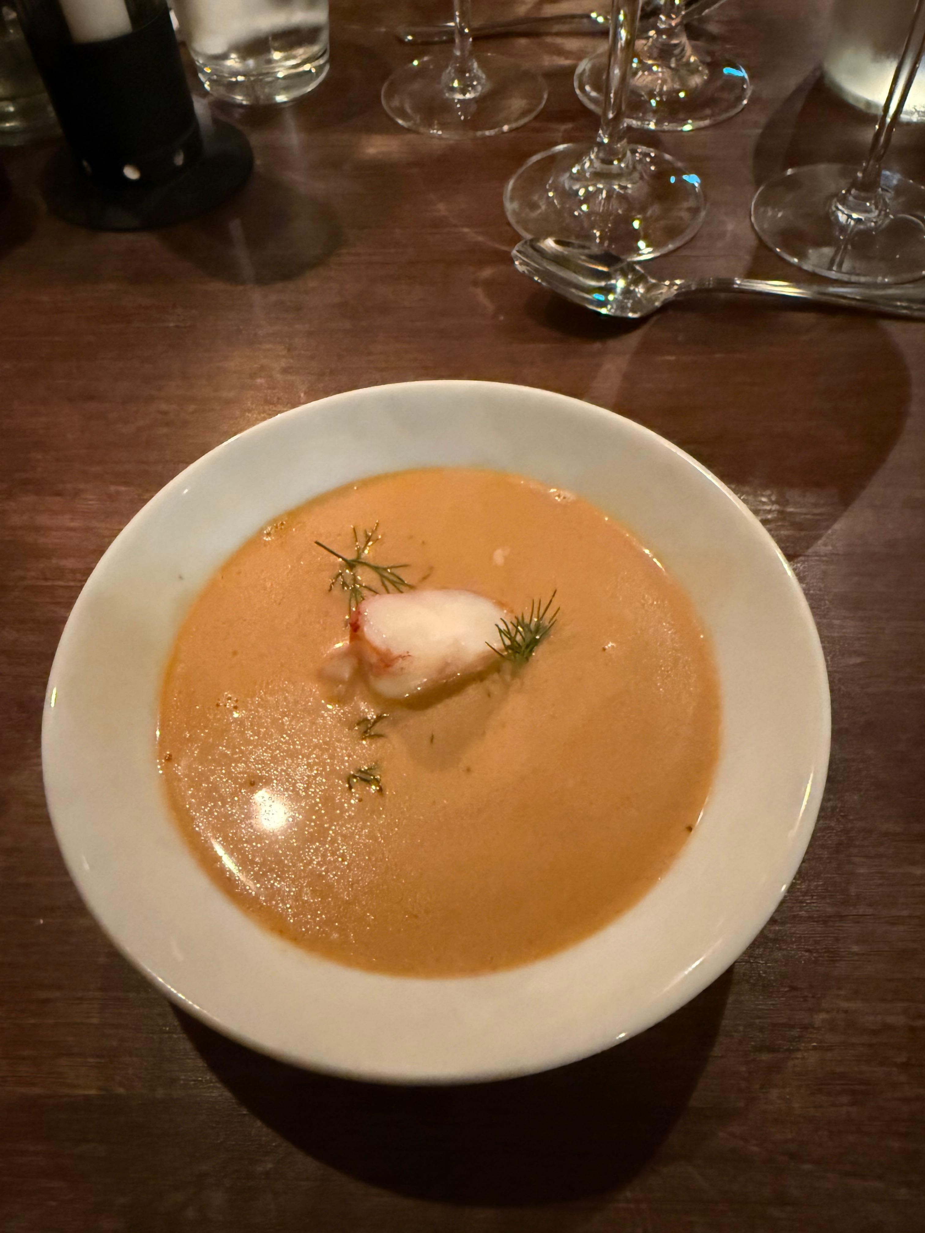 Hummersuppe 
