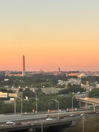 View of DC from our room