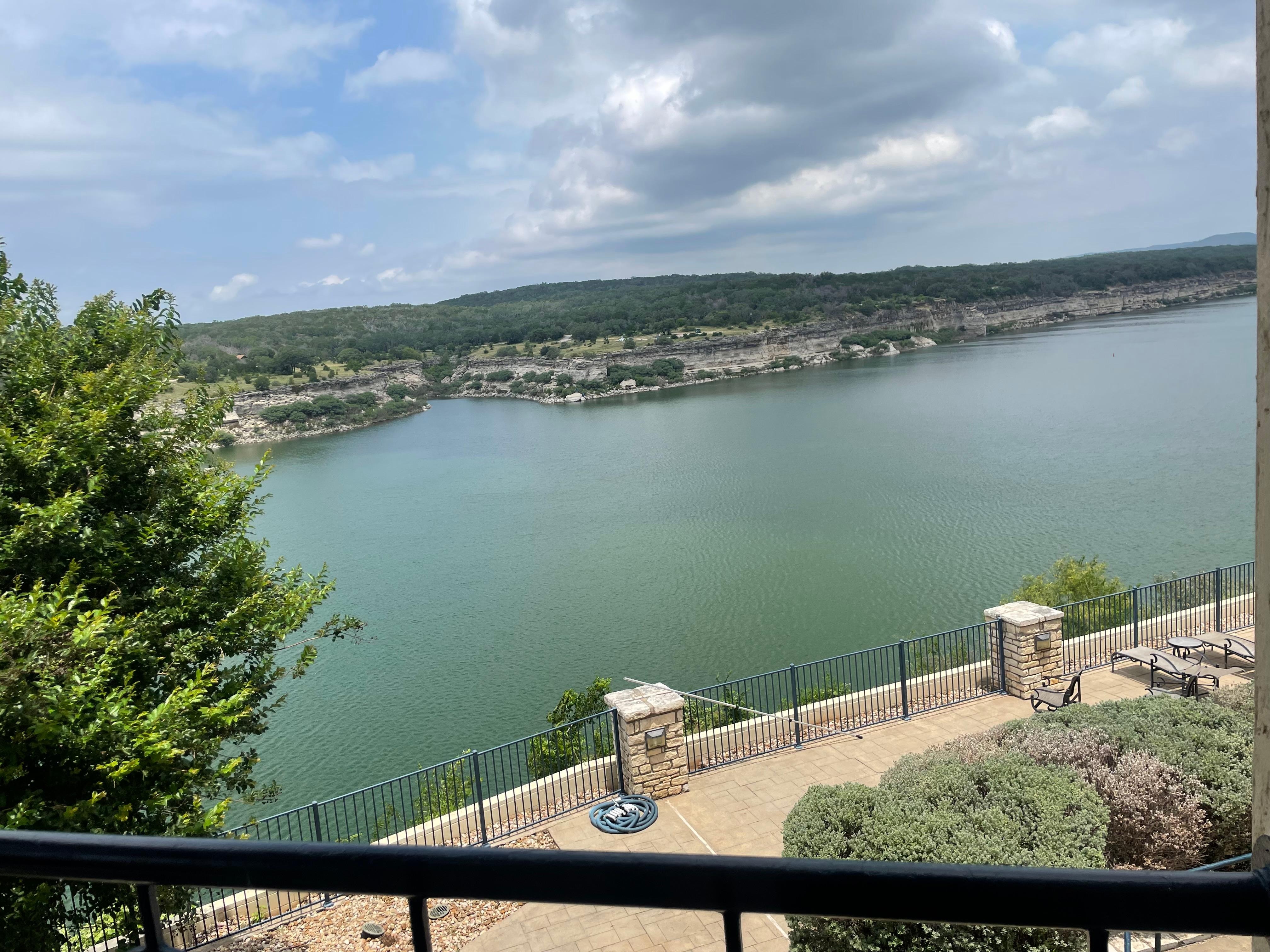 View from the balcony 
