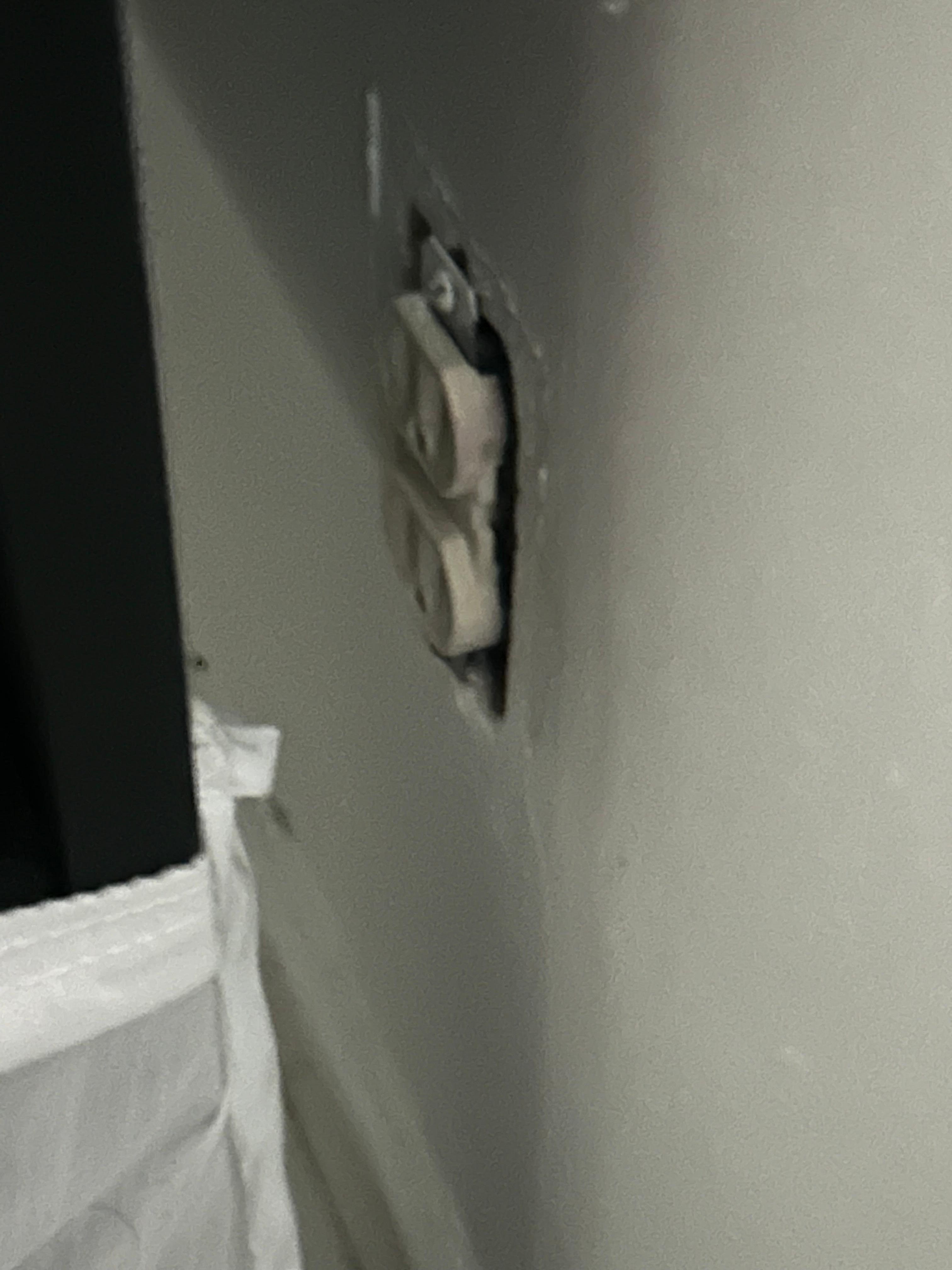 Missing electrical plates—code violation!!