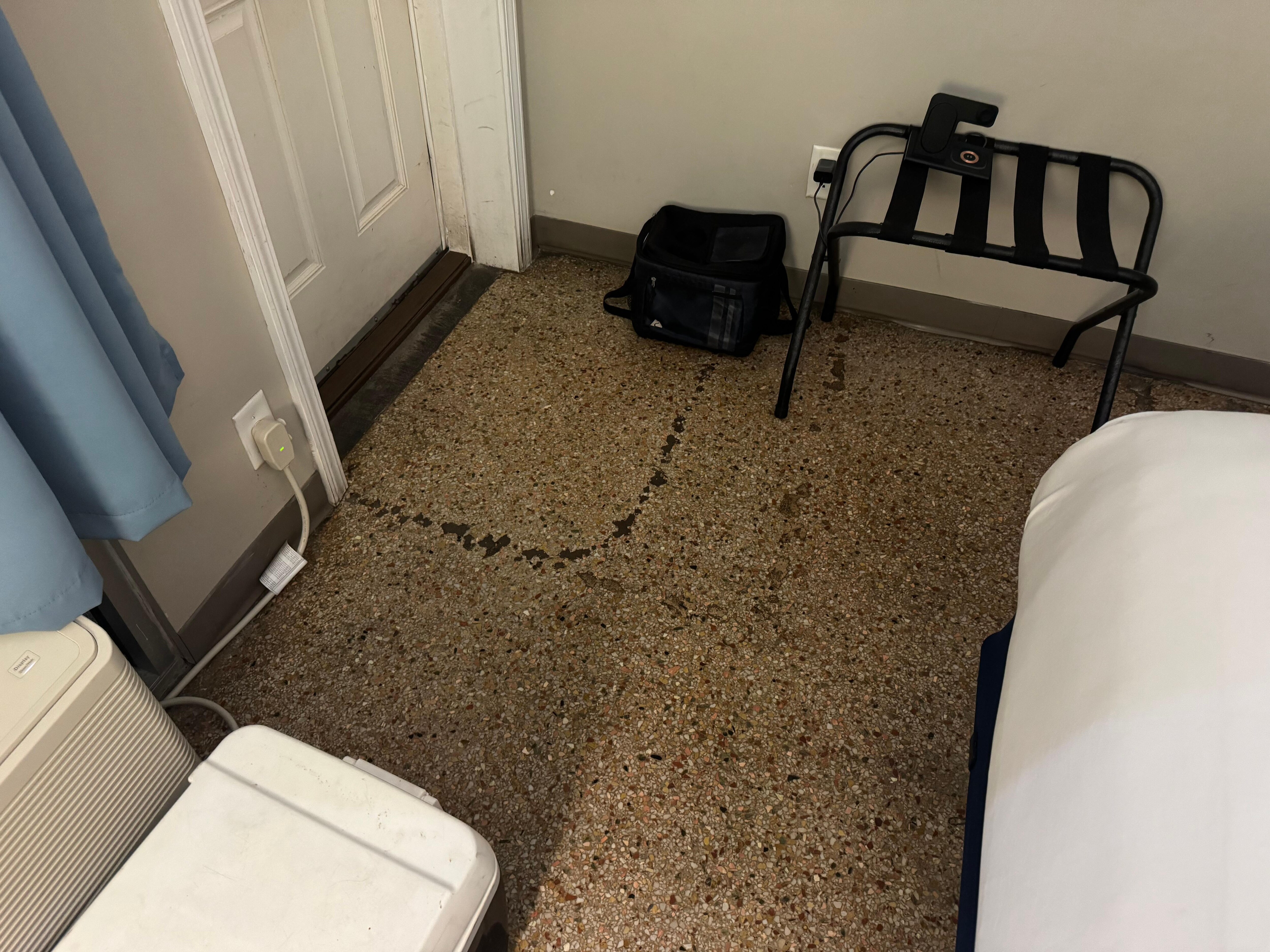 The floor 