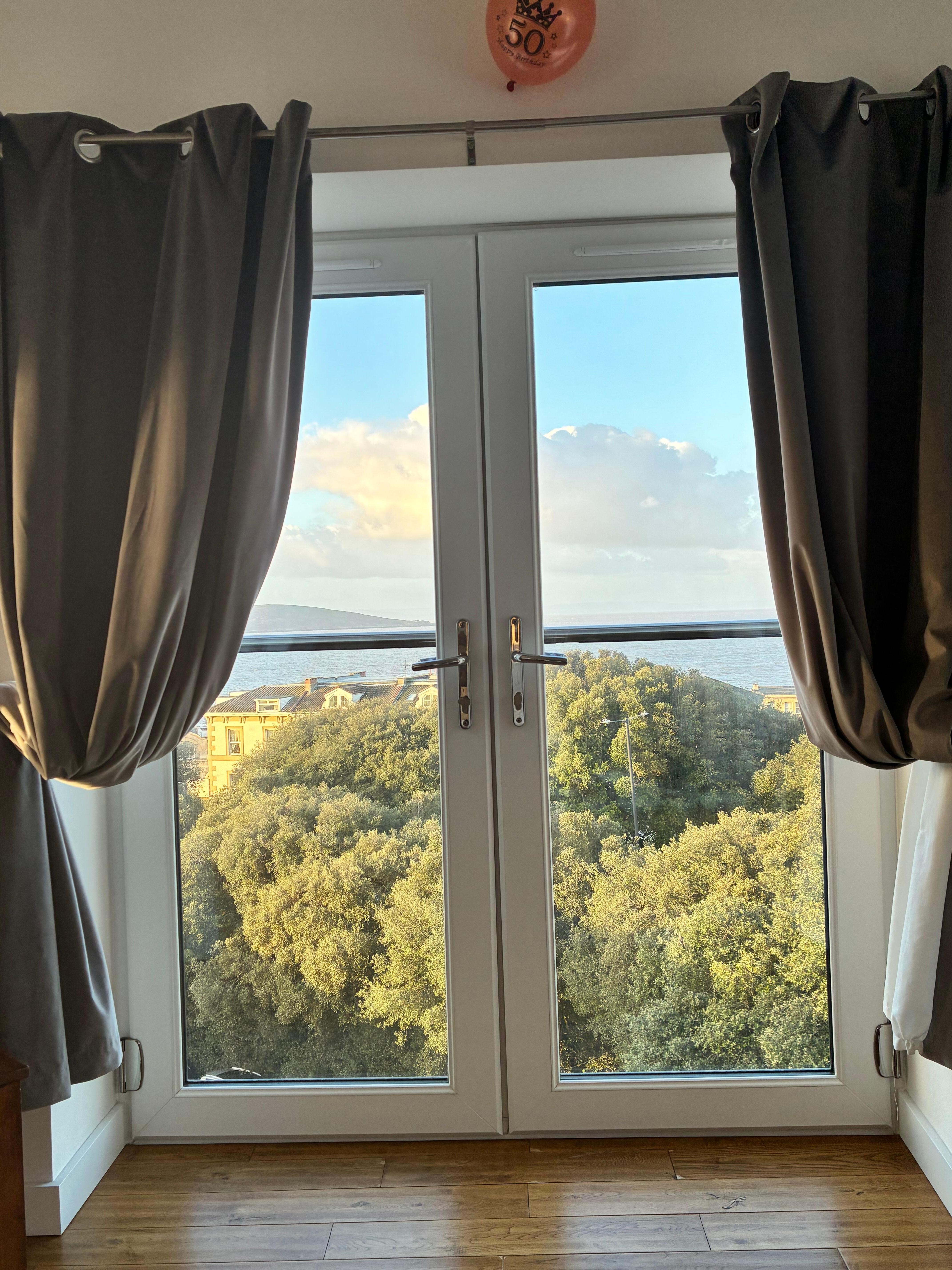 View from the lounge.