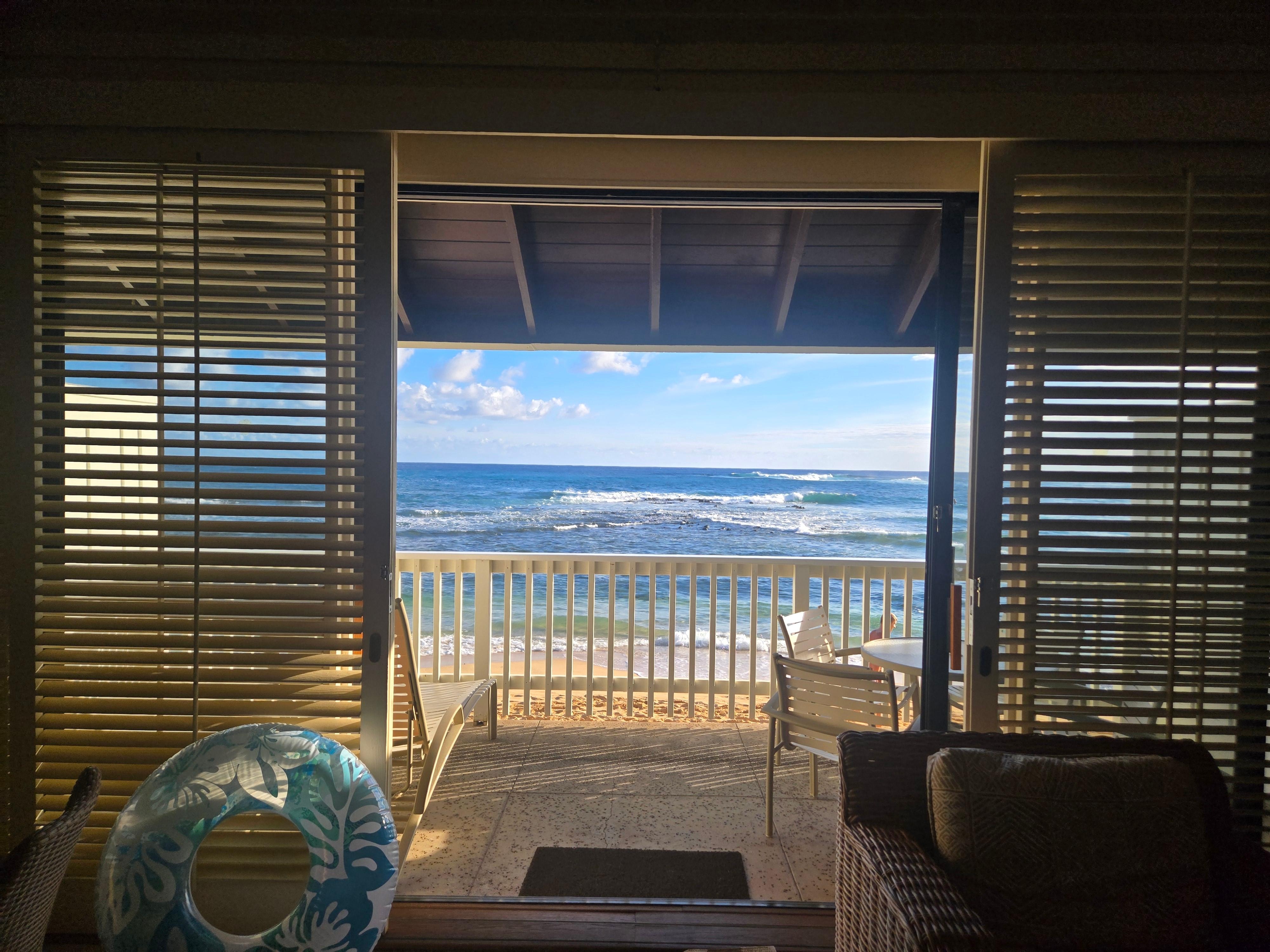 View from living room