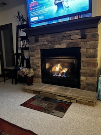Fireplace in Living Room