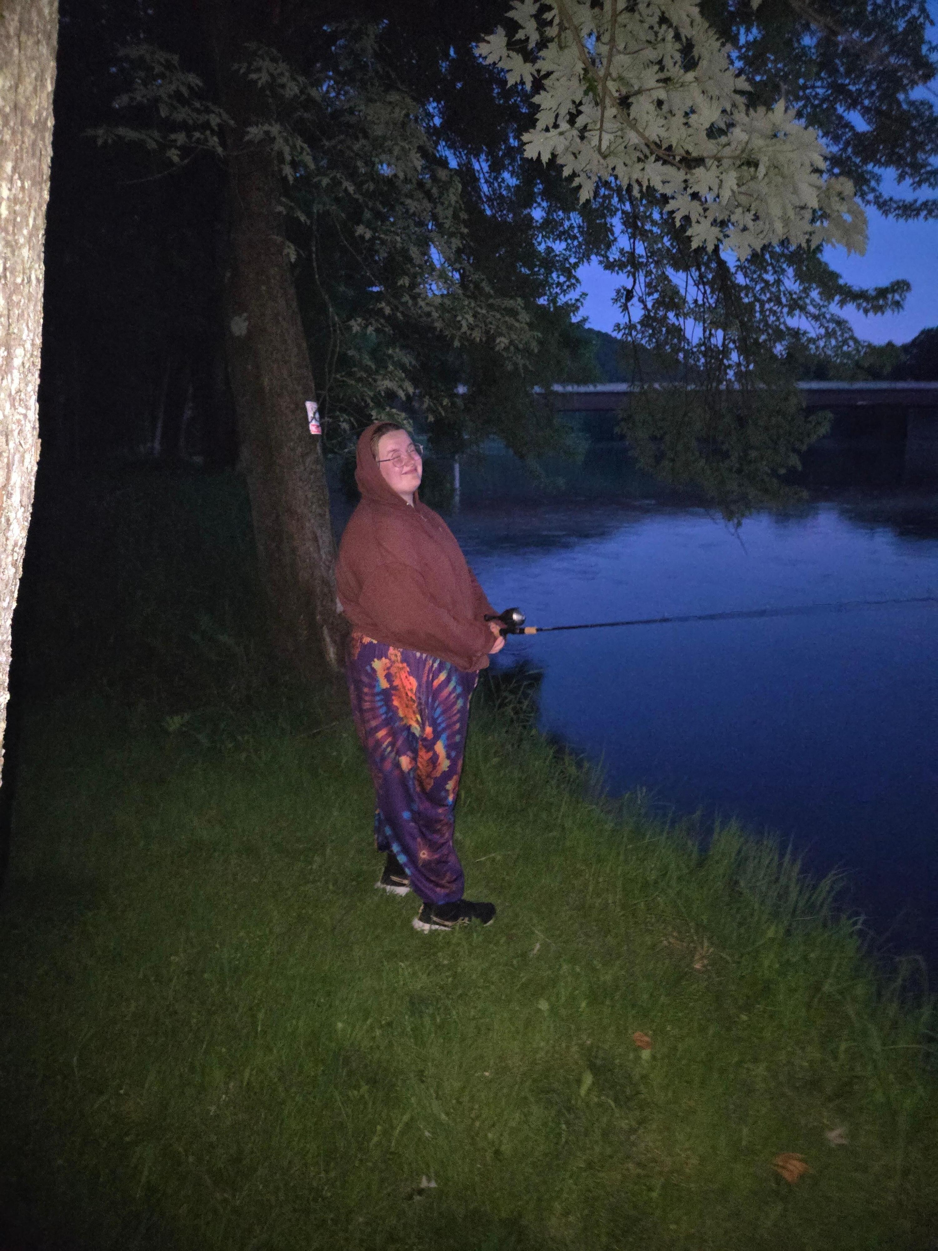 Little night fishing