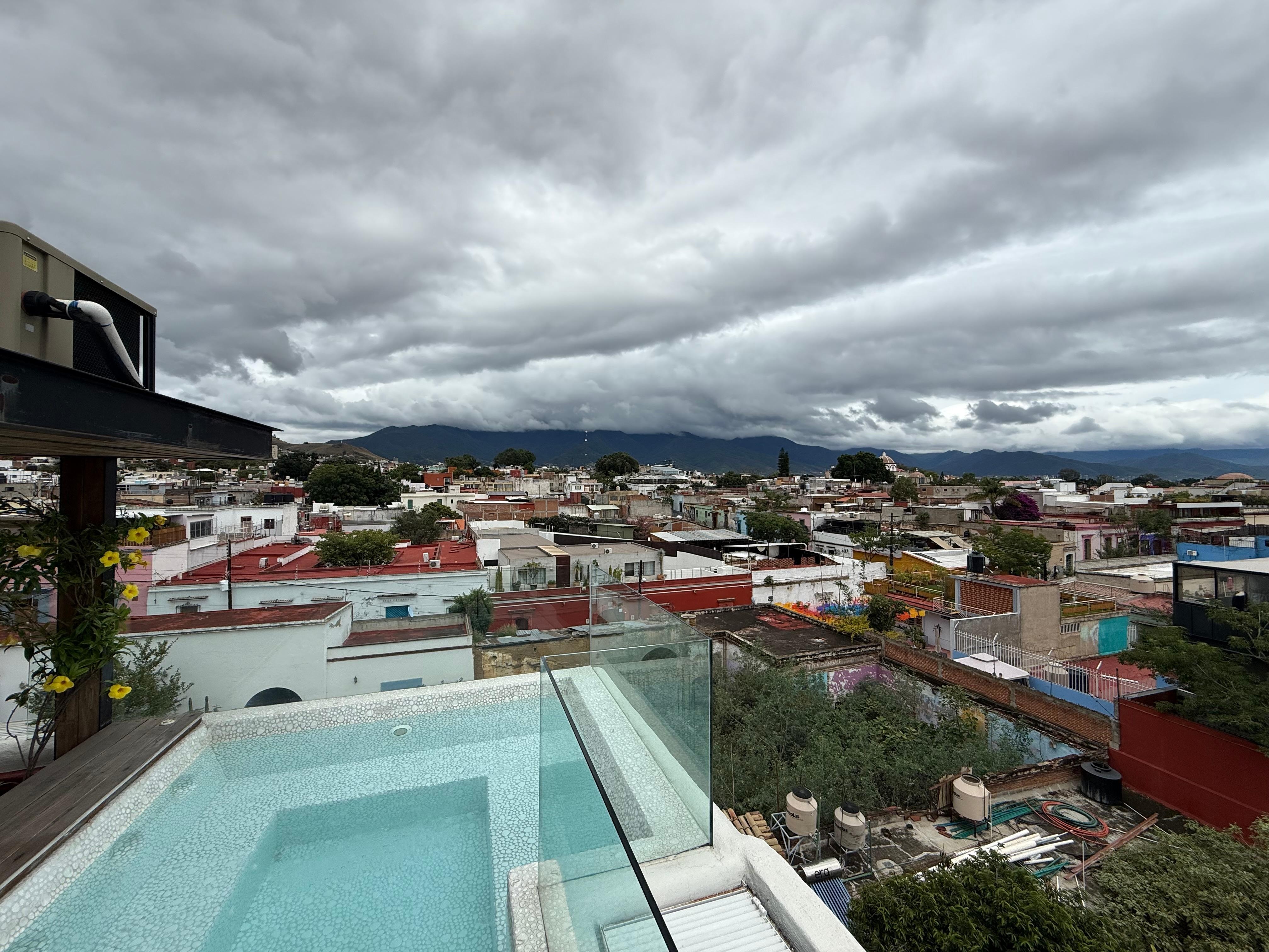 The view from the Jacuzzi 