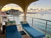 There's construction in the distance of a new luxury apartment building, but it's far enough away you can't hear anything. Assume it will be attractive when it's done.