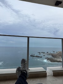 Penthouse suite balcony view