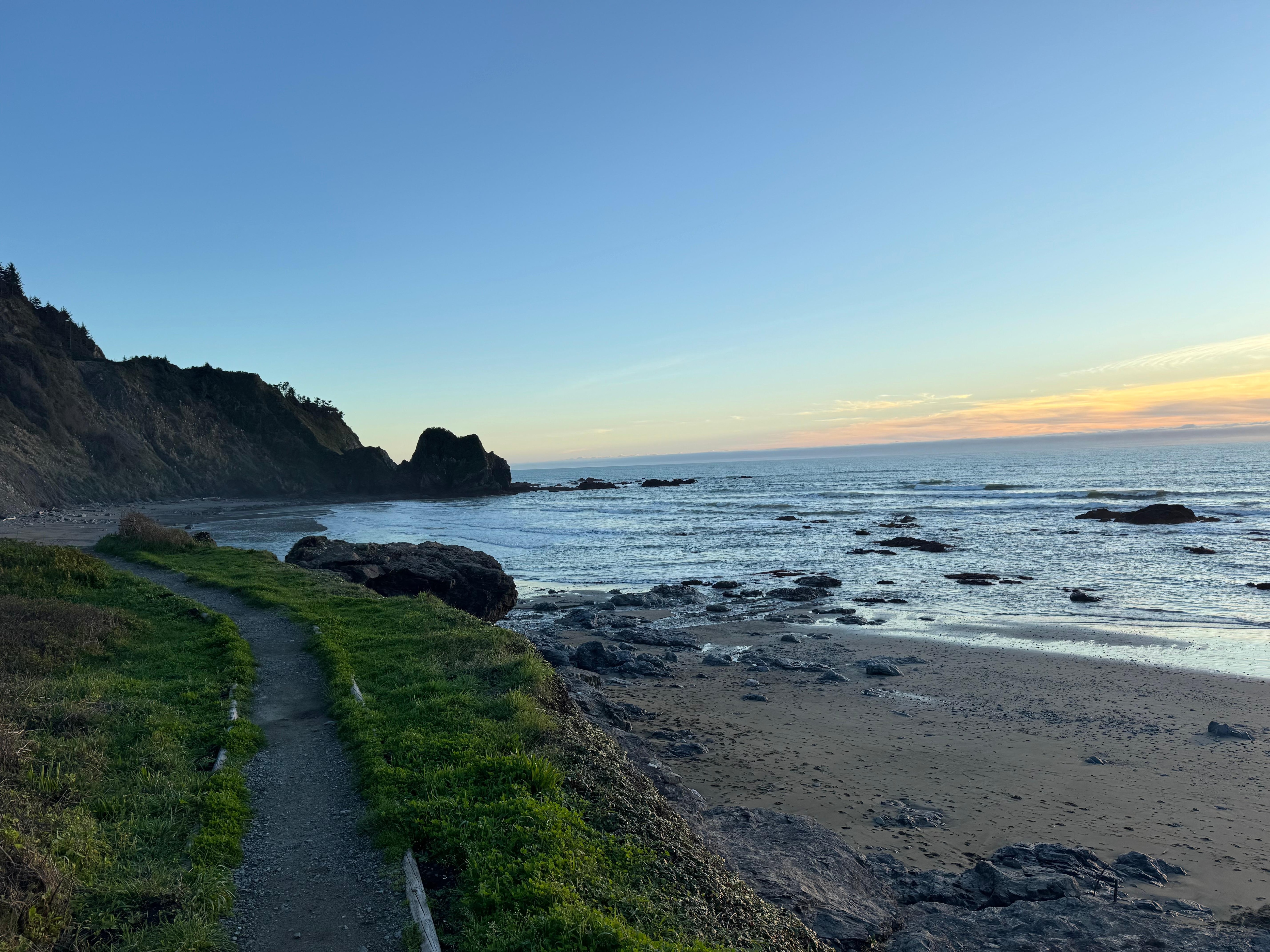 Enderts Beach a few miles from Pebble Beach 