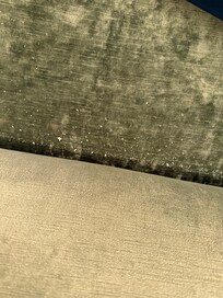 White flecks from hvac vent