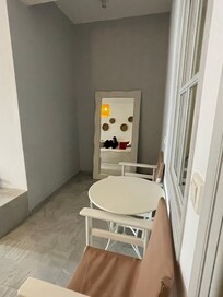 View of table and chairs in room