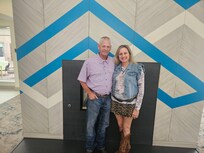 Sweet staff offered to take our picture before we hit the stockyards!