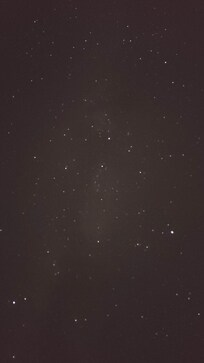 Sternenhimmel von der oberen Terrasse aus