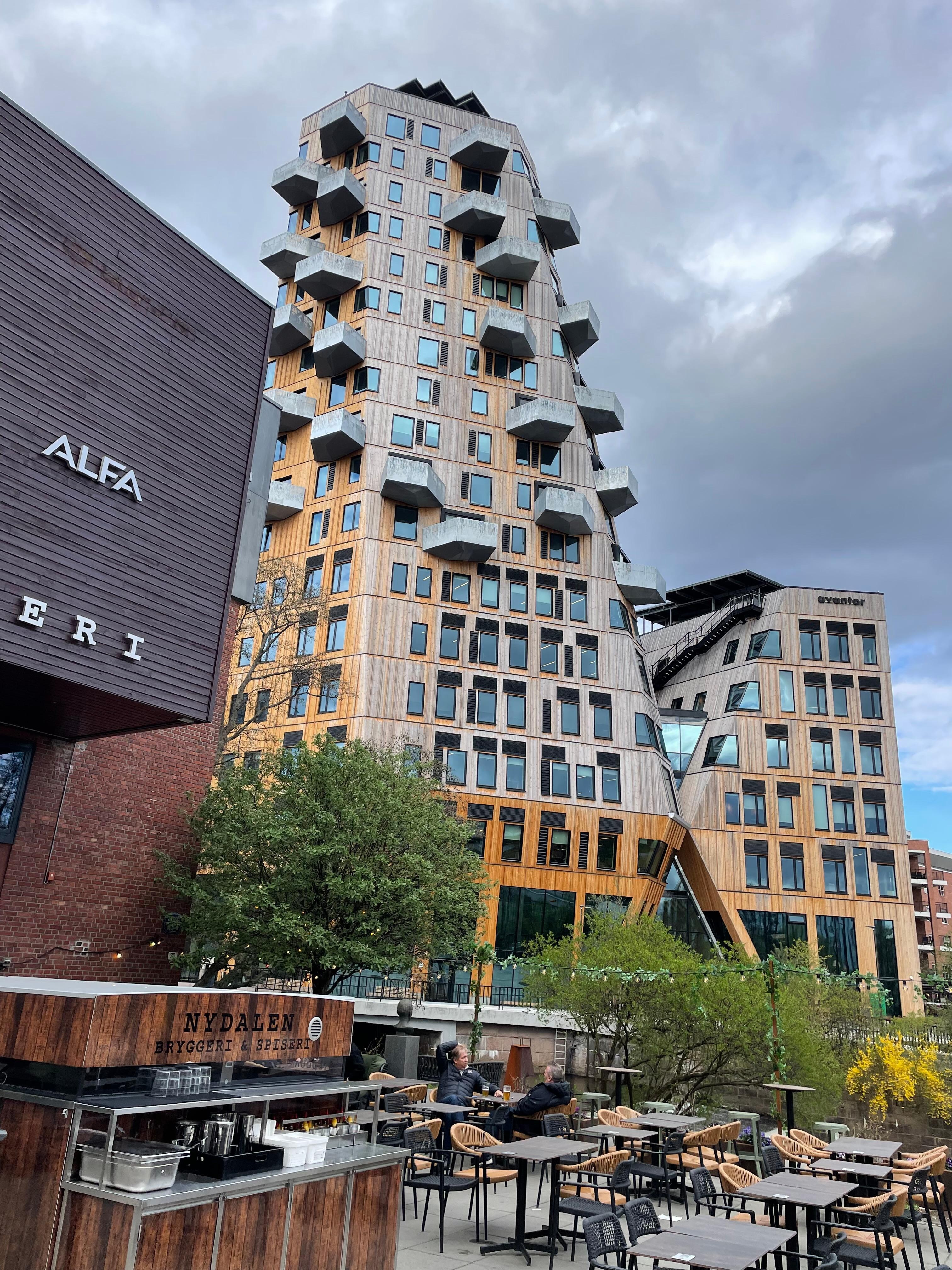 Spennende arkitektur i Nydalen