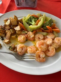 Shrimp dinner