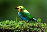 Multicolored Tanager