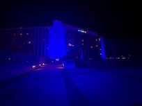 So pretty at night when the lights are on