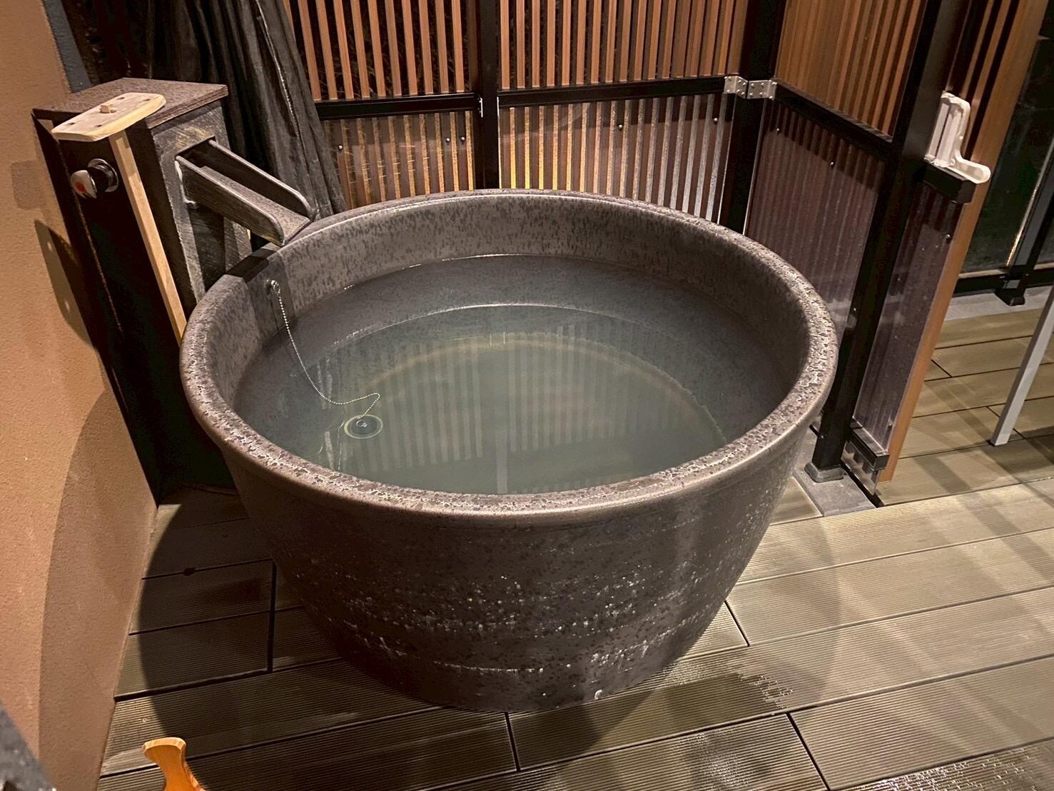 お部屋の露天風呂