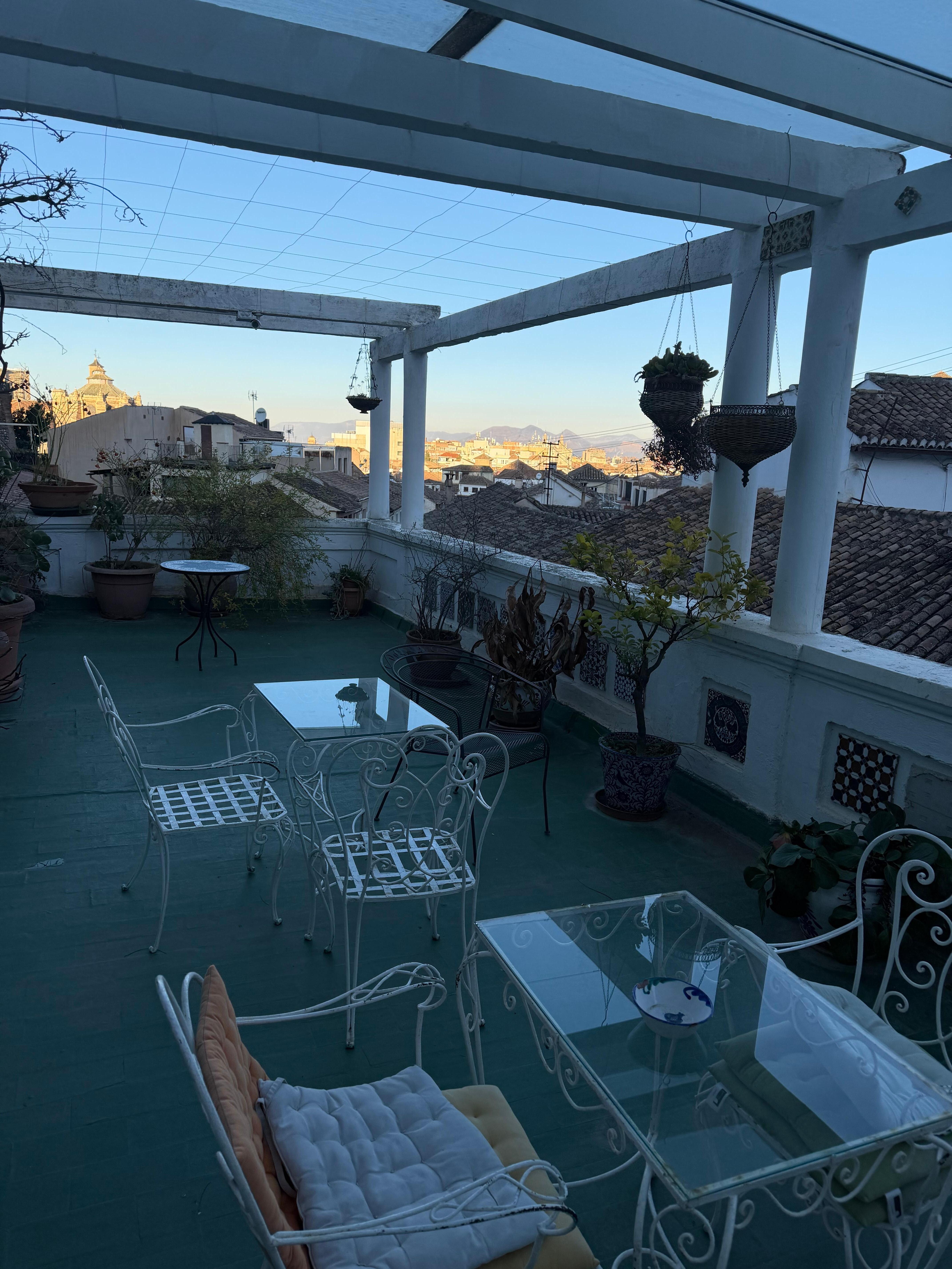 Rooftop in the morning