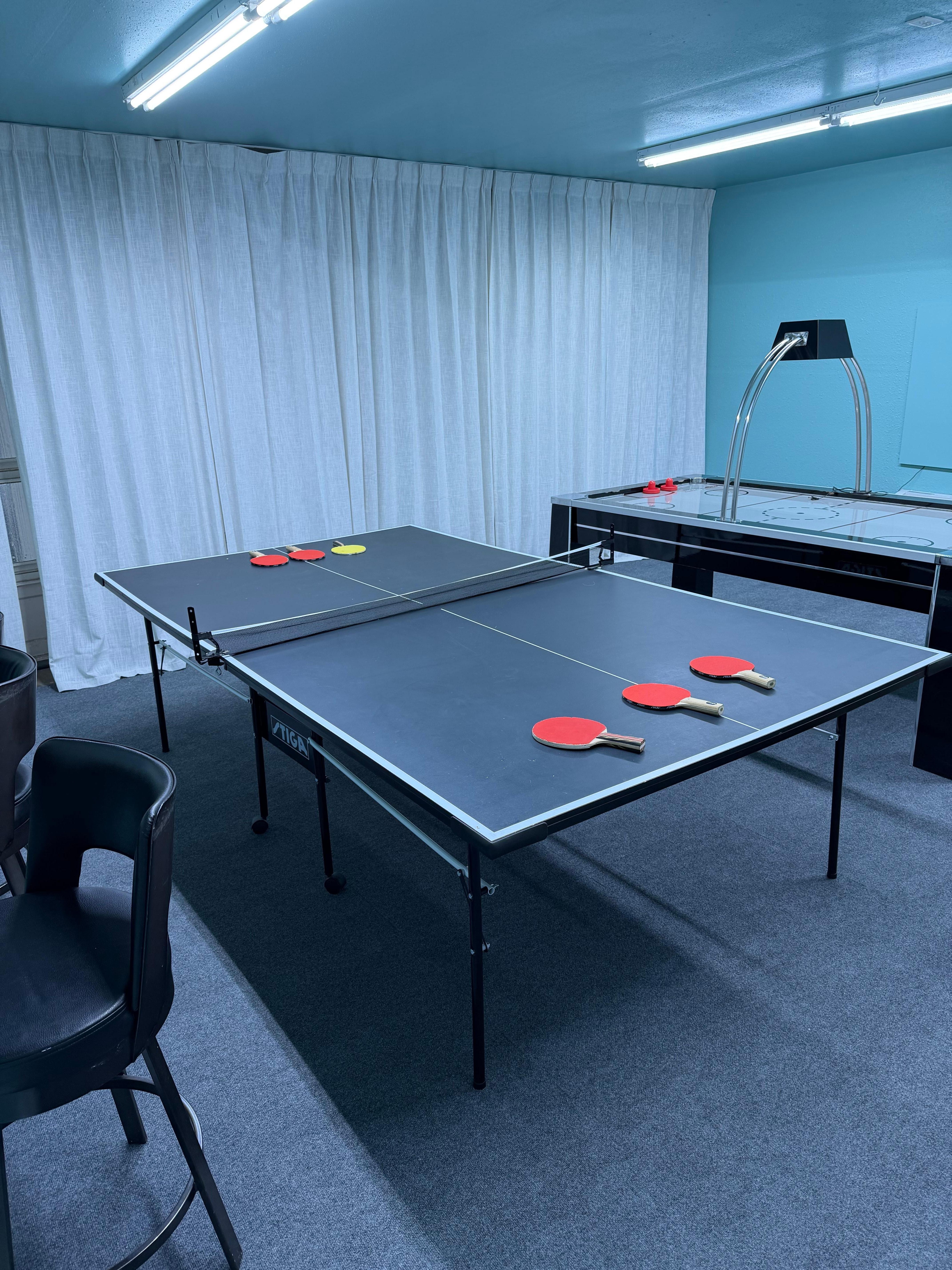 Part of recreation room