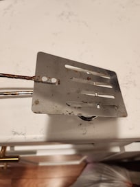 Rusted spatula