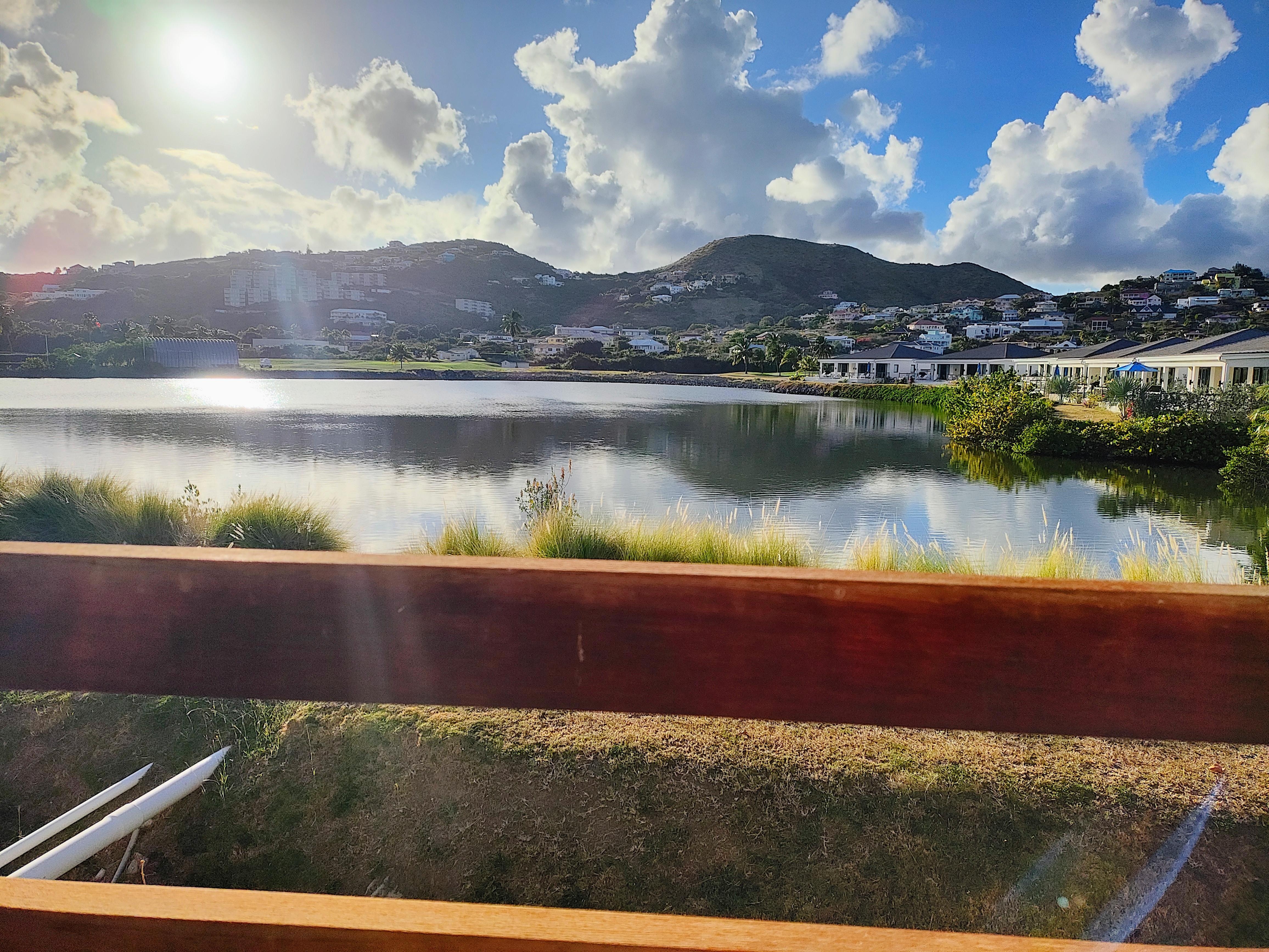 Lagoon view from our room.