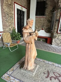 St. Francis of Assisi, Patron Saint of Animals in our courtyard