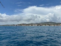 View of Misiones from our sailing trip