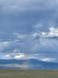 View not too far from the cabin