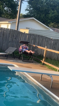 The tanning chairs were awesome