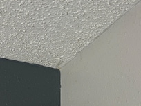 Dust hanging off ceiling