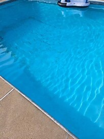 Deeper part of pool never improved
