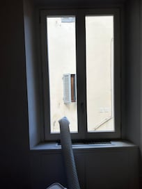Same window but as you can see - neighbor - you could not change in bedroom