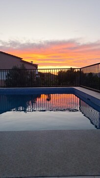Wunderbare Sonnenuntergänge