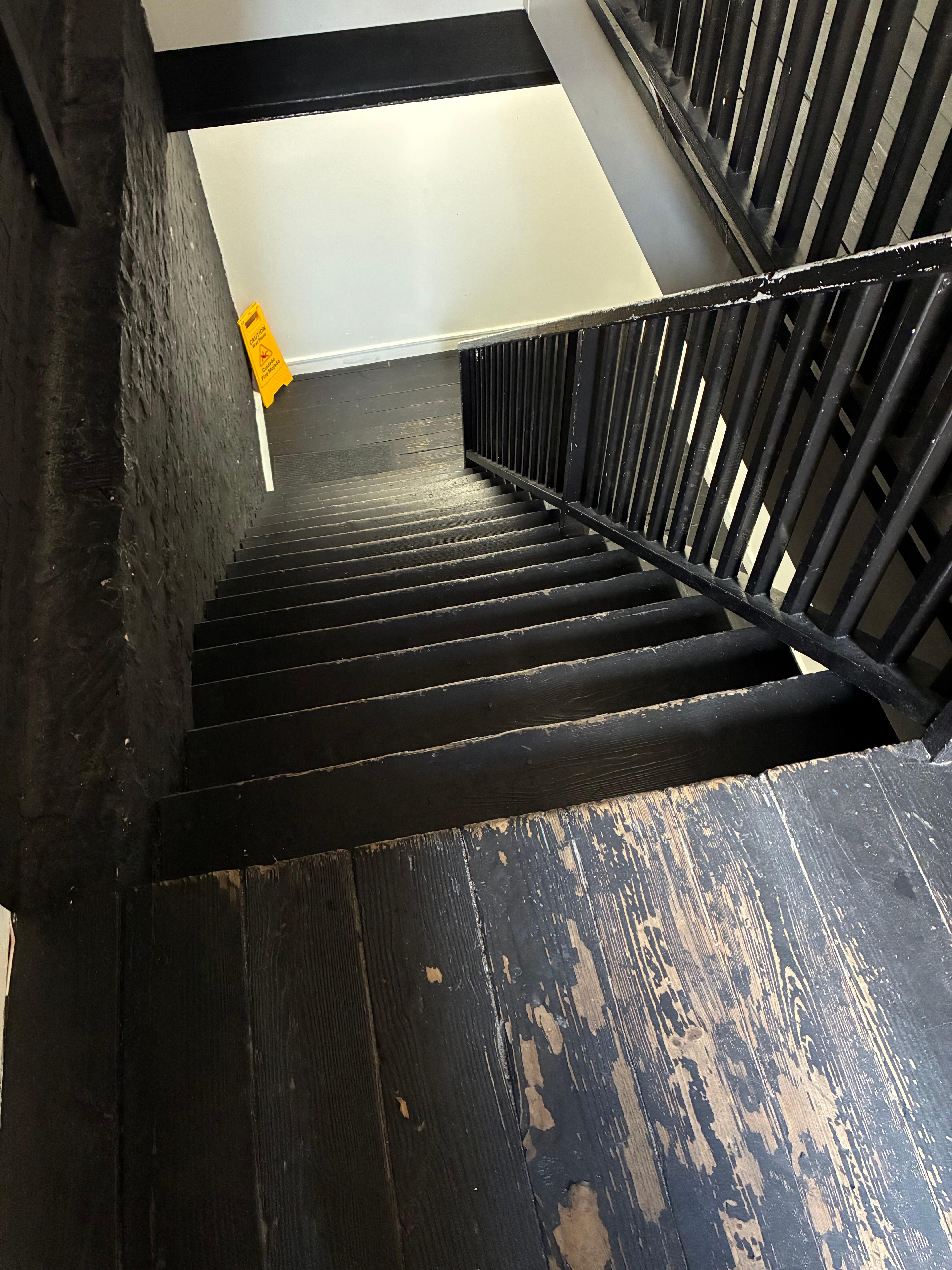 One of the stairways. 