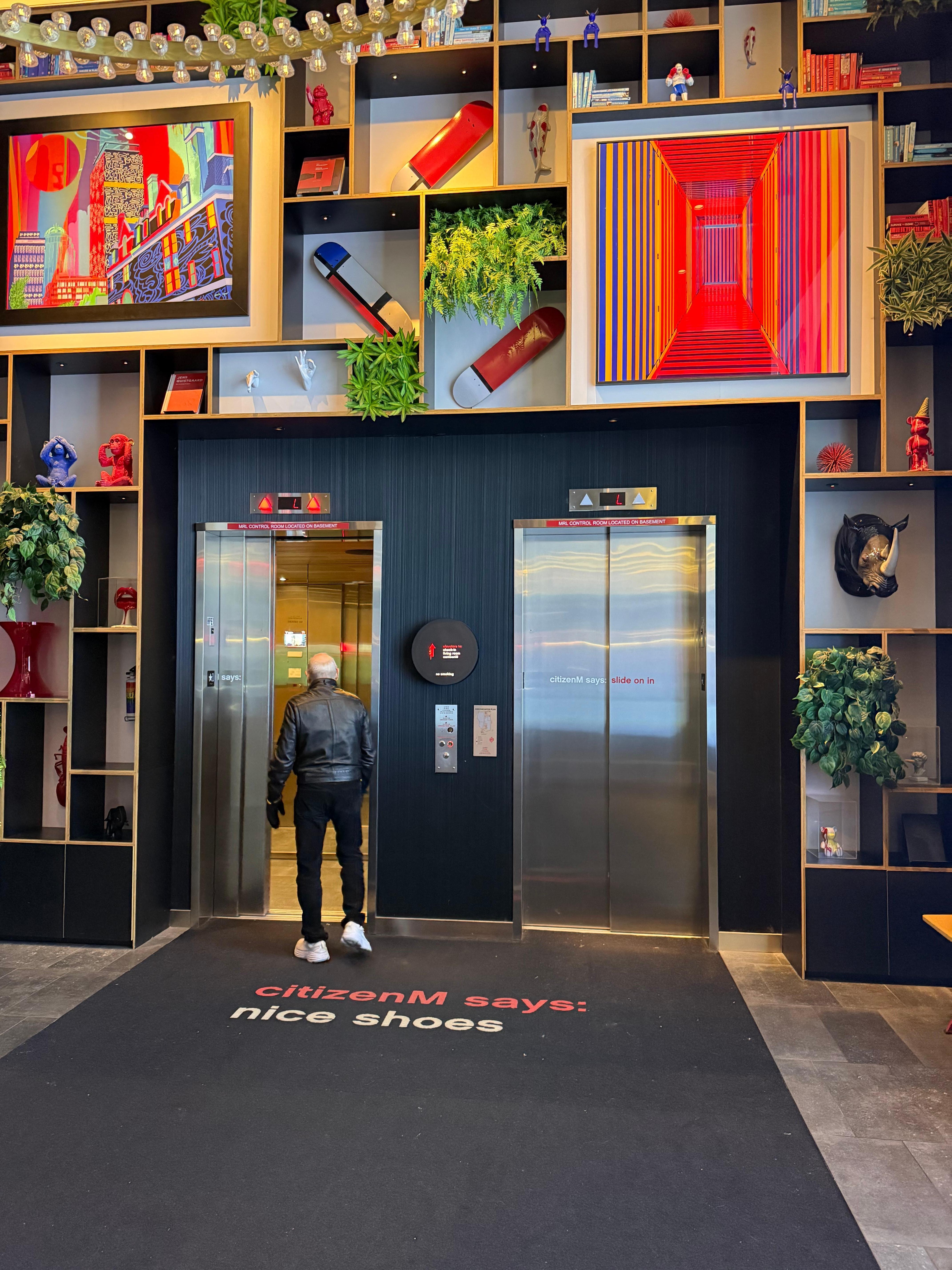 Elevator from first floor