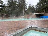 Clubhouse hot tub and pool