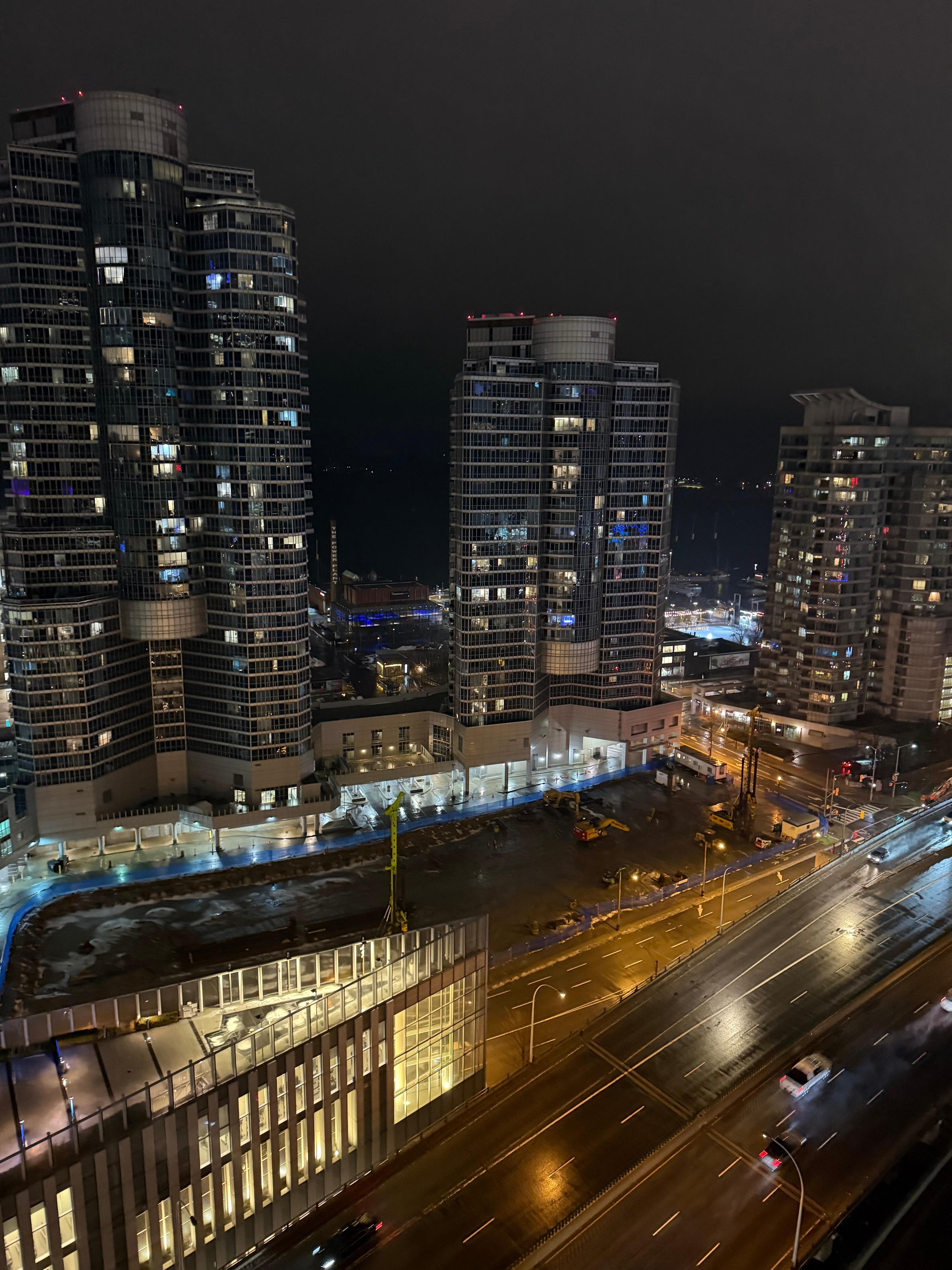 My view from the balcony. 