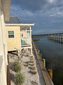 Water views.