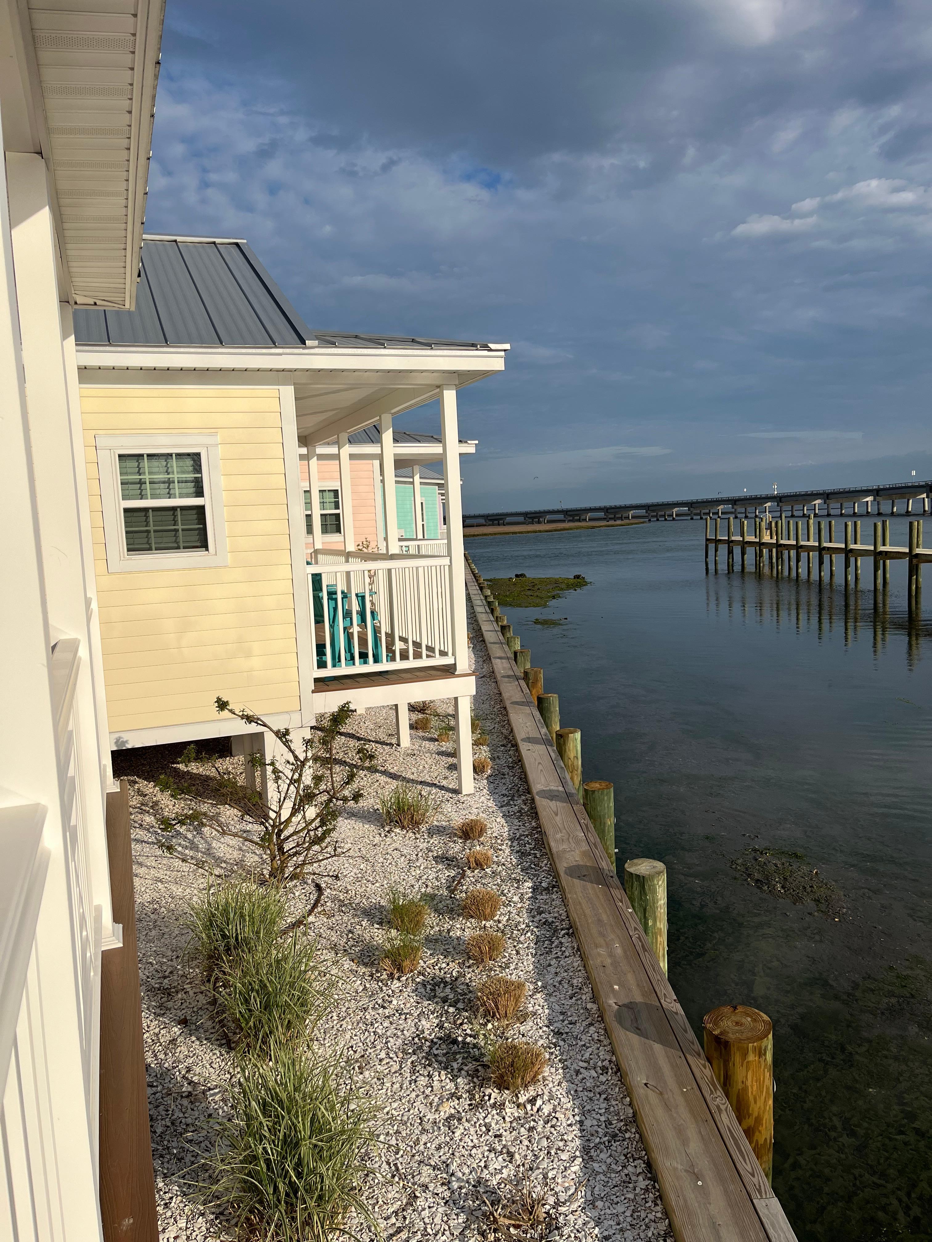 Water views. 