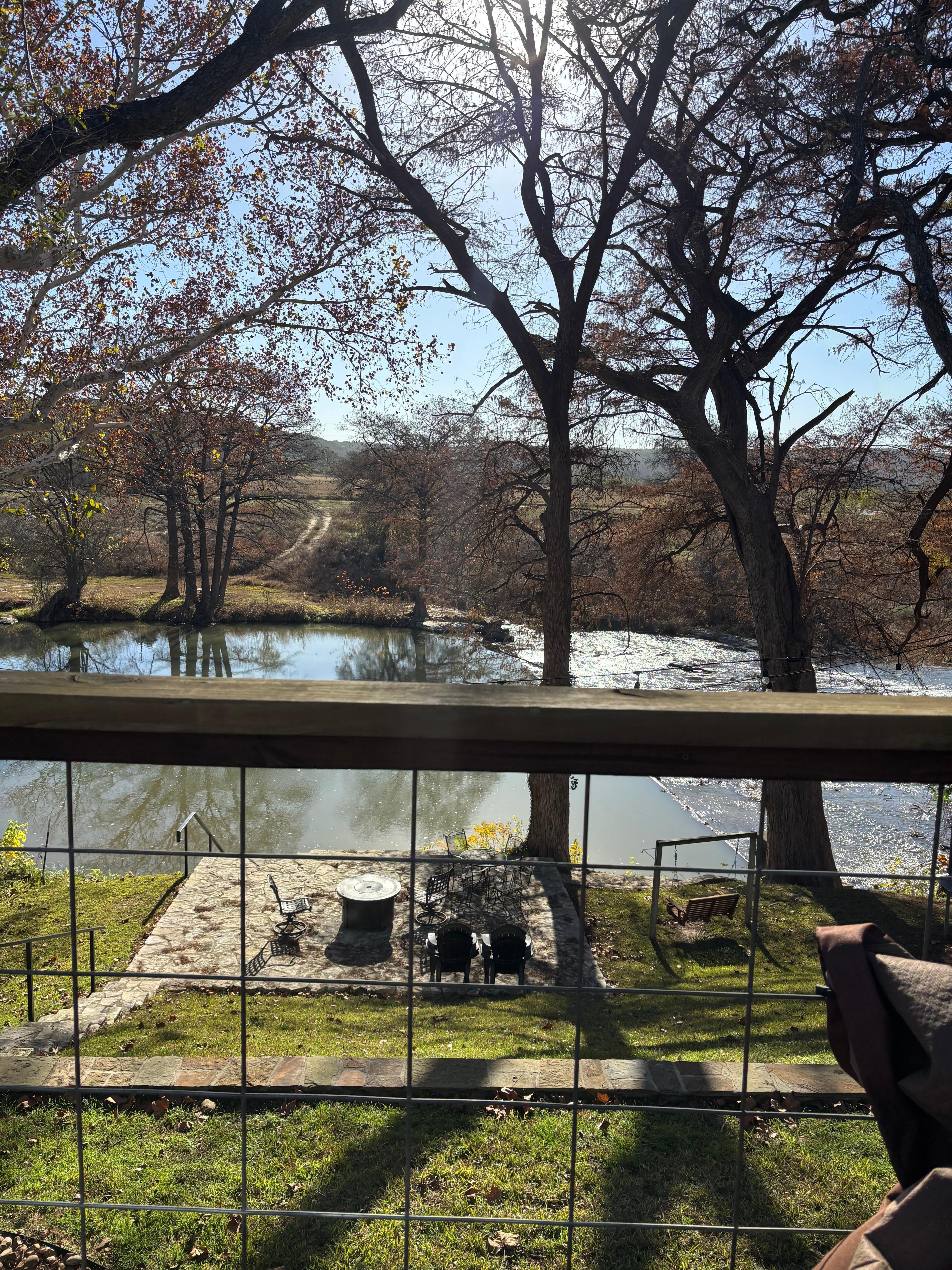 View from upper deck