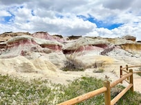 A colorful hike through Painted Mines Interpretive Trail.