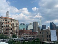 View from private rooftop.