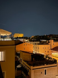 View of Colosseum from room.