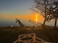 The stunning sunrise!