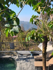 View over the surrounding countryside