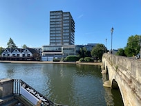 Great location on the embankment