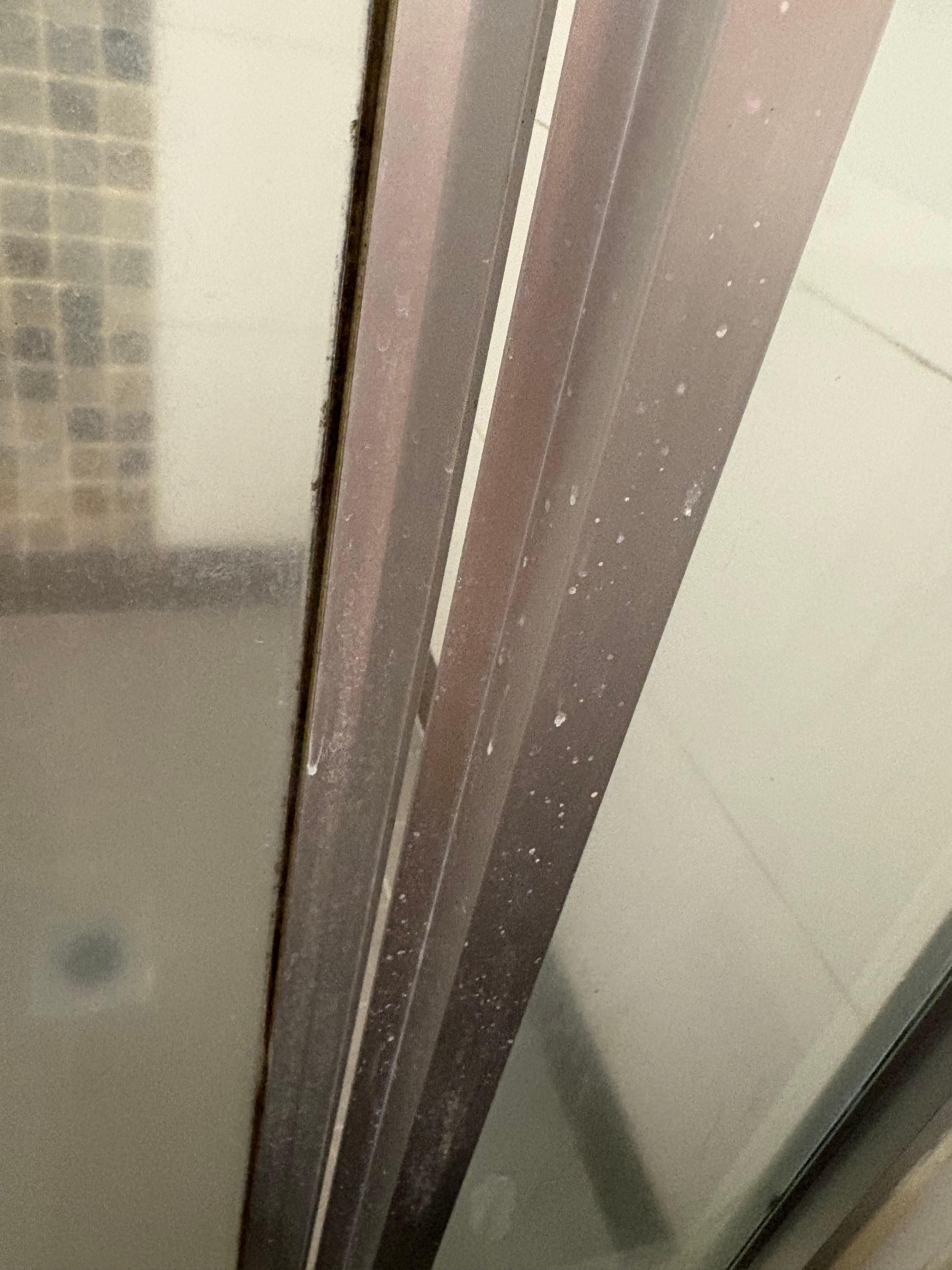 Dirty shower room 