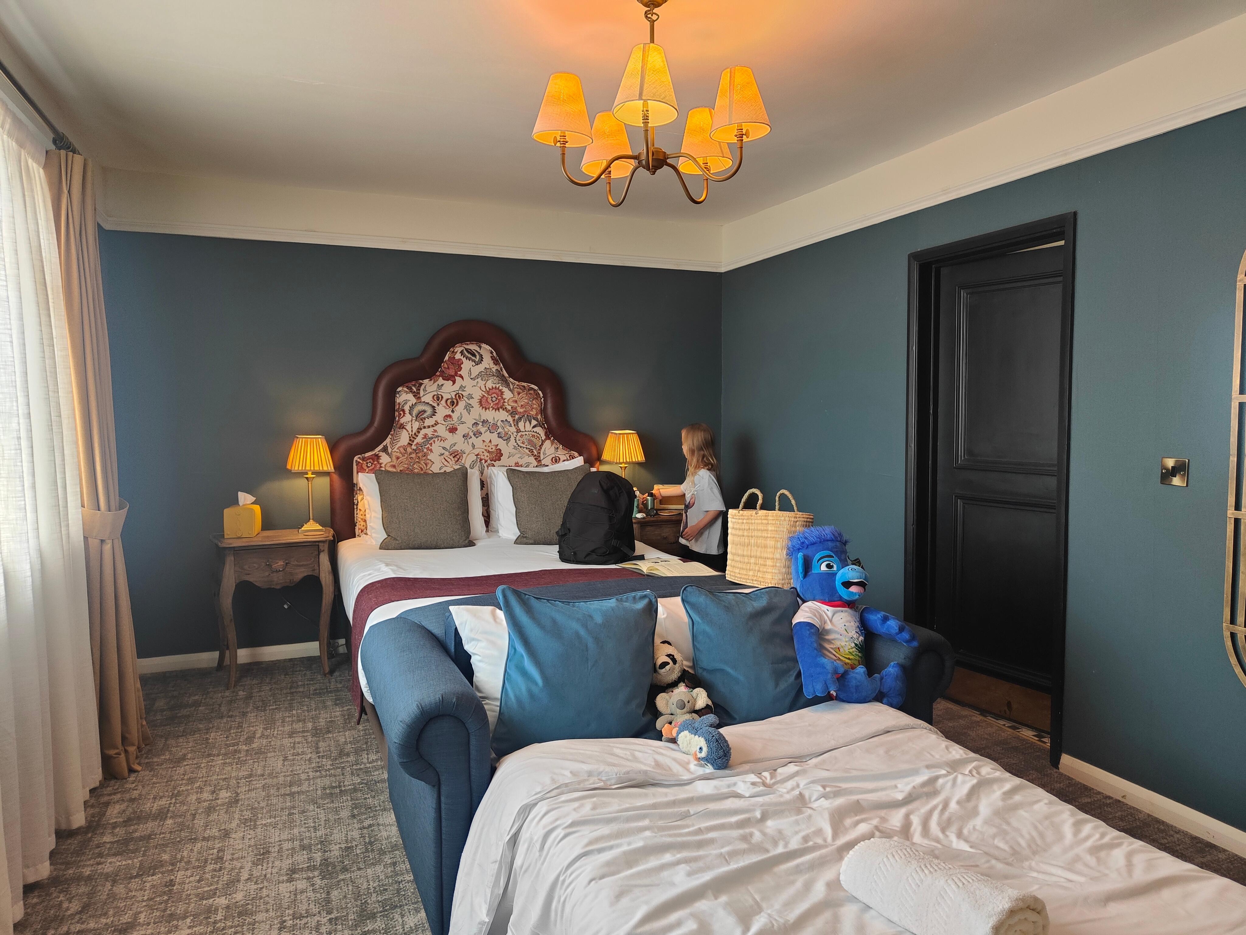 Bedroom with sofabed 