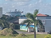 The view from the room.